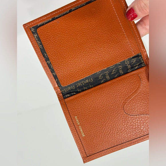 Mens Fran Stef Ranch Cowhide Card holder - Picture 2 of 7